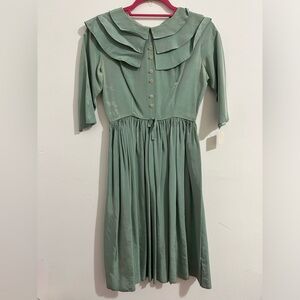 Vintage Terry Teen Simpsons-Sears 1940s dress